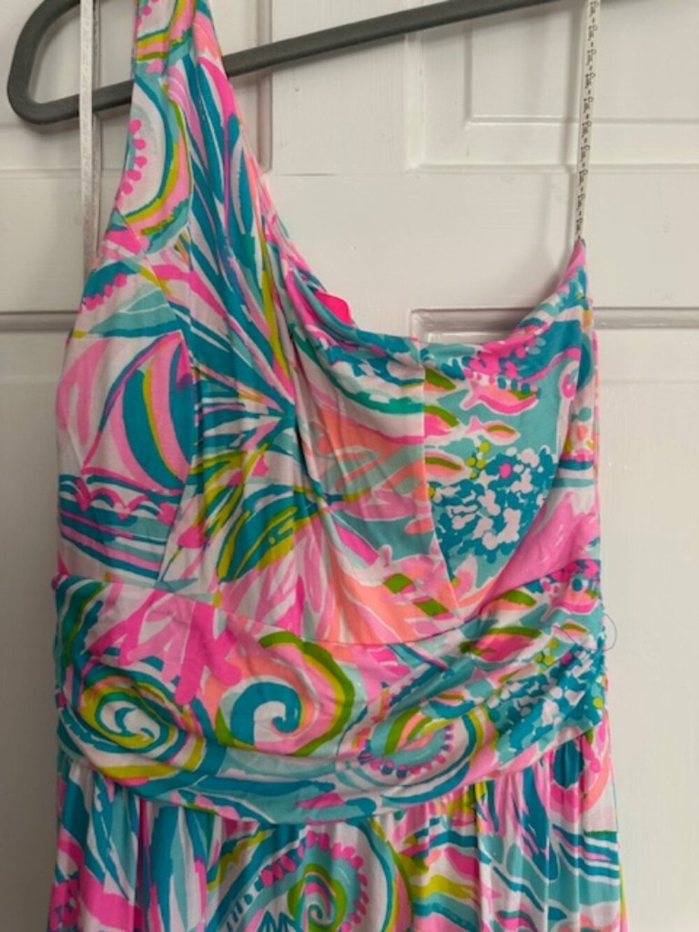 Lilly Pulitzer One-Shoulder Maxi Dress - Picture 2 of 5